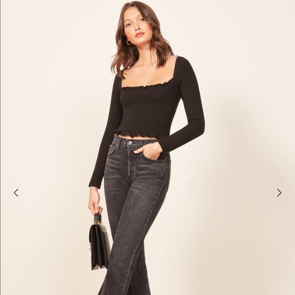 SOLD ✨ nwt reformation sable top - Picture 2 of 8